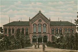 Altes Gymnasium Oldenburg, Lithographie um 1895