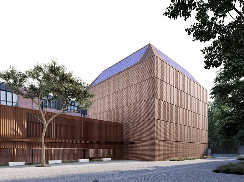 Visualisierung Erweiterungsbau Landesbibliothek Oldenburg