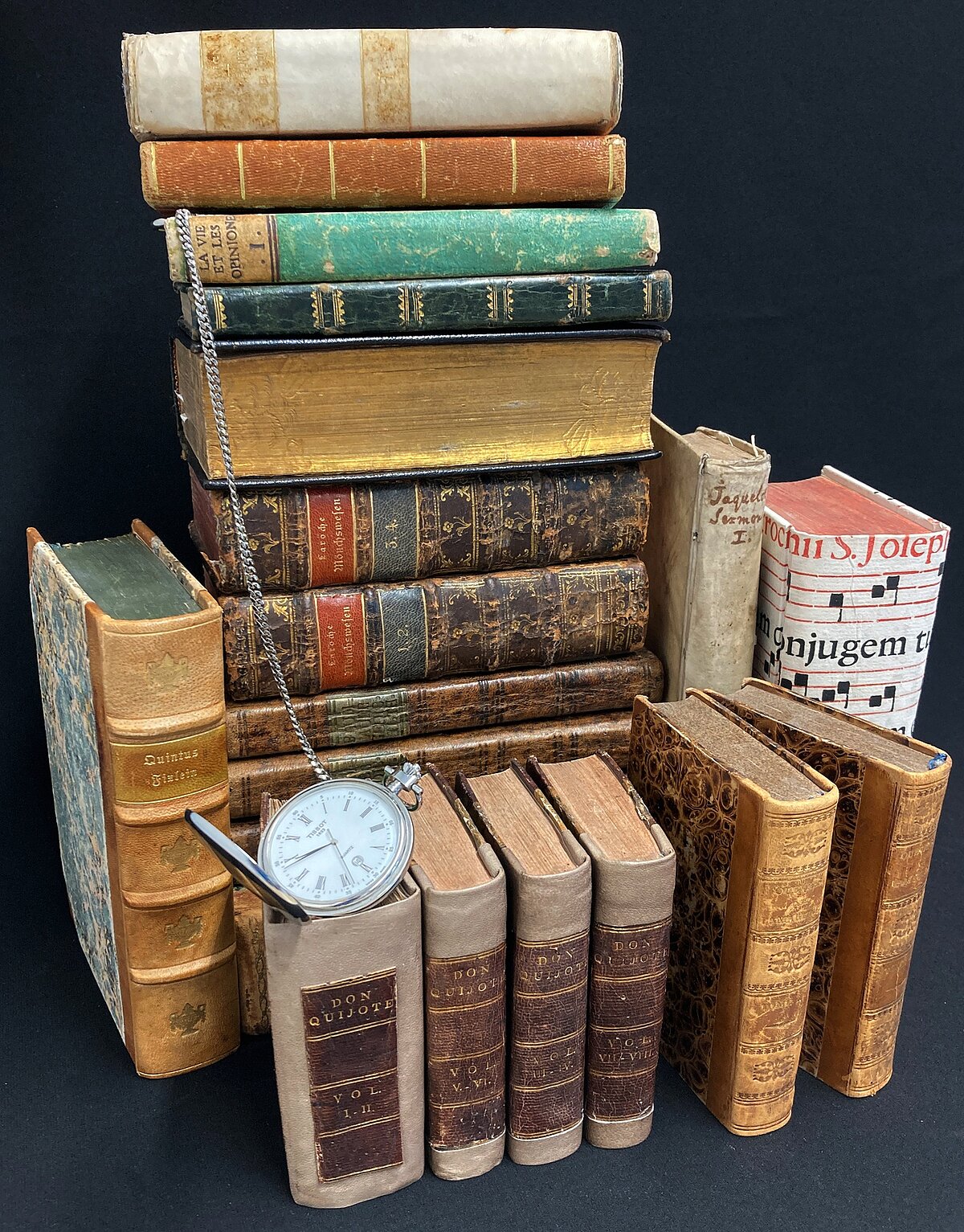Auswahl aus der Büchersammlung von Christoph Prignitz. Foto: Frauke Proschek.