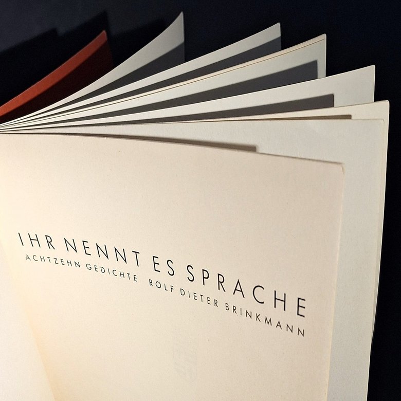 Titel von "Ihr nennt es Sprache"
