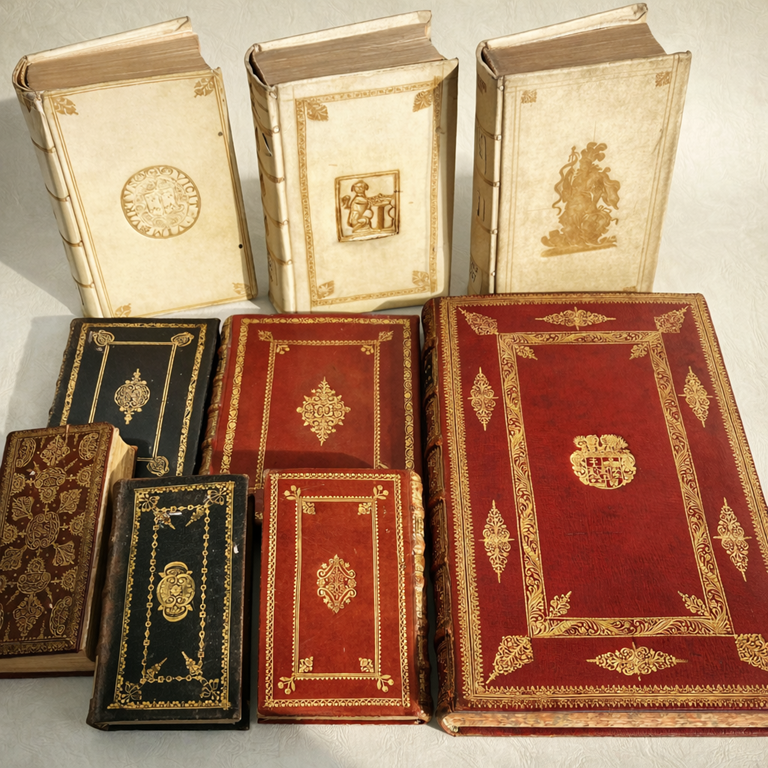 Einbände aus der Aldinen-Sammlung