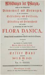 Georg Christian Oeder: FLORA DANICA, Bd. 1
