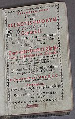 Titelseite von "Psalmodia nova sive selectissimorum Hymnorum"