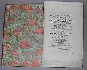 Titelseite von"Schwanitz, J. M.: Reverendissimo et serenissimo