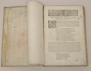 Abbildung einer Seite aus "Bry, Johann Theodor de: Florilegium novum"