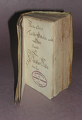 Titelseite von "Opitz, Martin: Martin Opitz´s Teutsche Gedichte und Oden betittult: Der poetischen Wälder Th. 1.2.