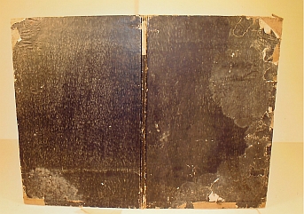Foto vom Buchdeckel von "Bildliche Umrisse in Arabeskenform zu Goethe's Faust"