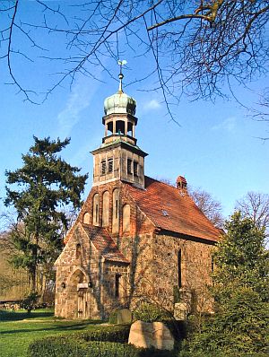 Foto der Kirche in Marsow (Ludwigslust)