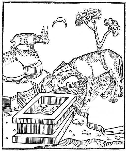 Abbildung von 'Antonius von Pforr: Buch der Beispiele' (Ulm 1483/84)