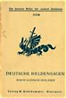 Titelblatt von 'Deutsche Heldensagen nach Ludwig Uhland'