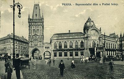 Alte Ansicht von Prag
