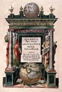 Abb. der Titelseite von 'Atlantis pars altera geographia nova totius mundi'