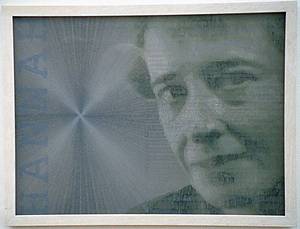 Hannah Arendt, 2010, Acryl/Acrylglas