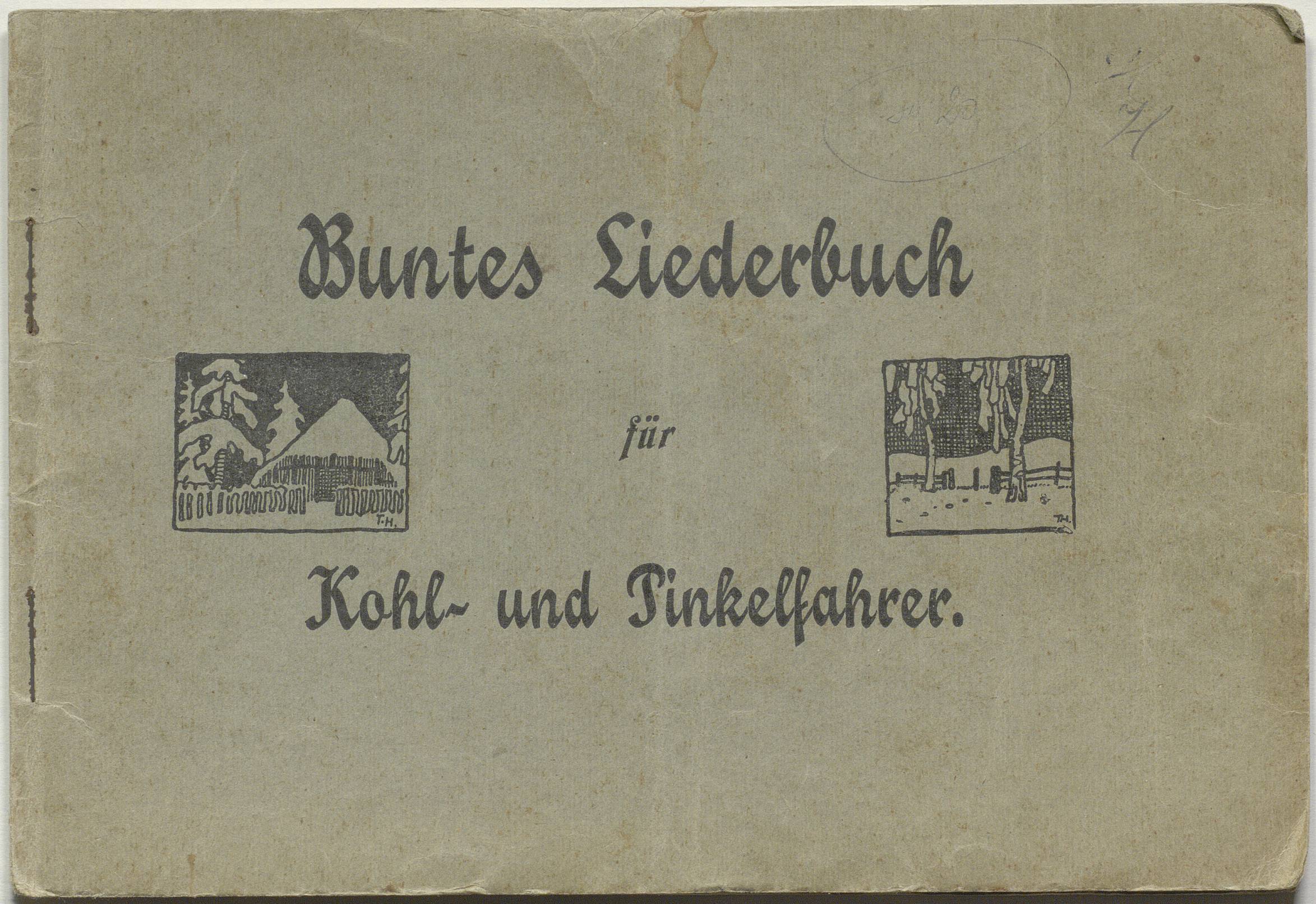Titelblatt Kohlfahrt-Liederbuch
